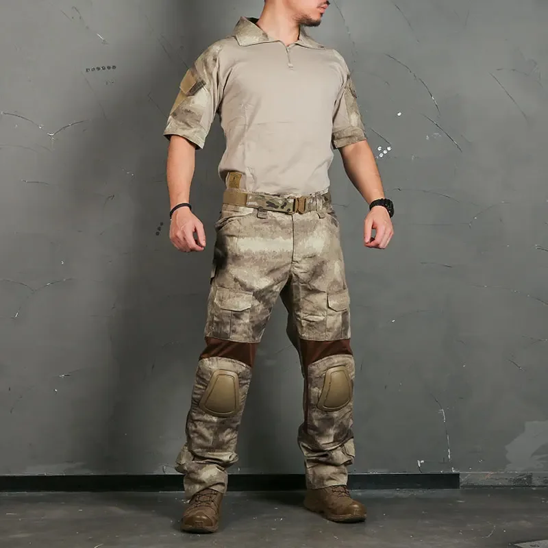 Летняя версия Emersongear, боевой комплект, униформа, костюмы, рубашки, брюки с наколенниками, охотничья одежда AT EM6918
Летняя версия Emersongear, боевой комплект, униформа, костюмы, рубашки, брюки с наколенниками, охотничья одежда AT EM6918