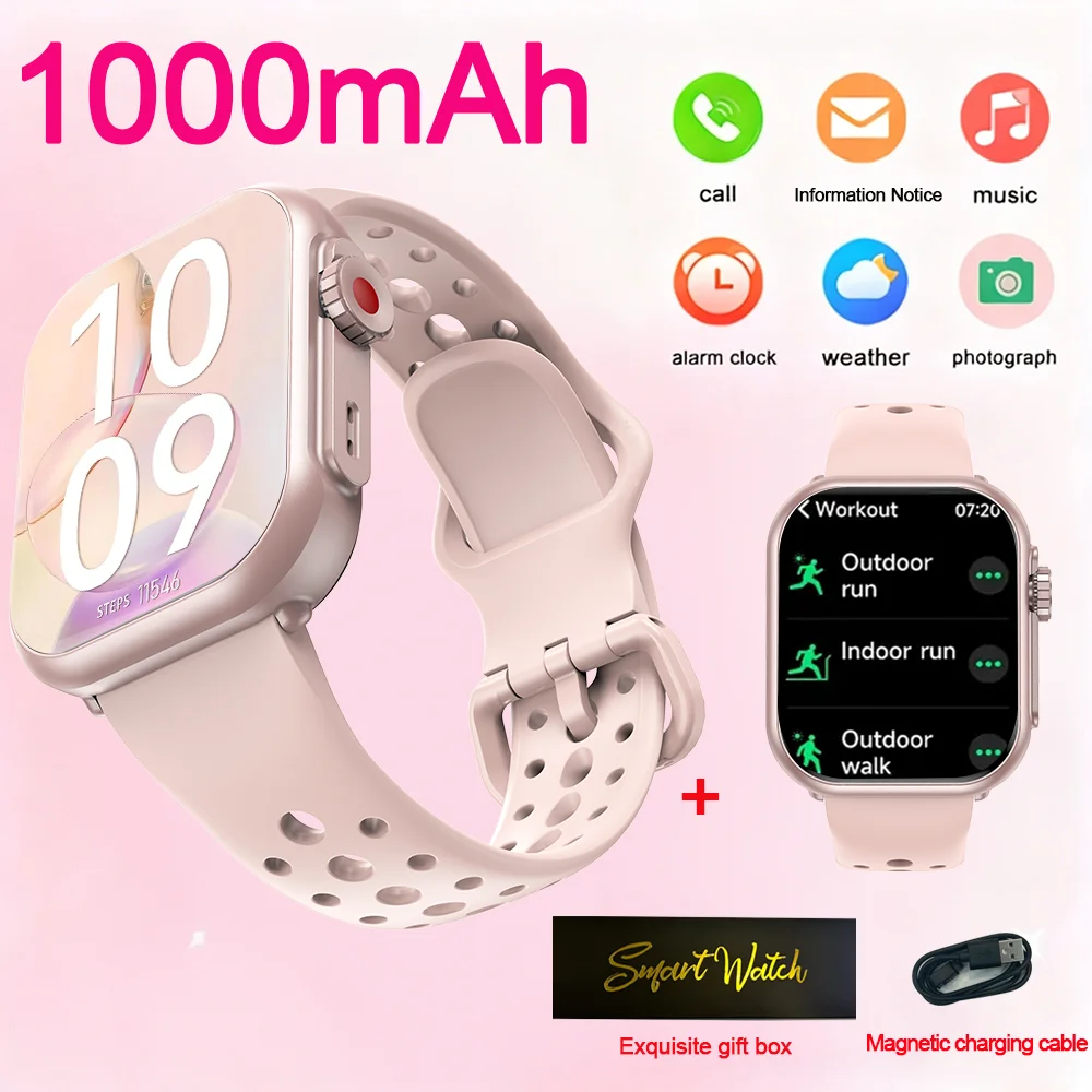 Viiray Smart Watch 1.85" HD Screen, Fitness Tracker with Heart Rate Sleep Monitor for Men Women, Compatible with Android iPhone
Viiray Smart Watch 1.85" HD Screen, Fitness Tracker with Heart Rate Sleep Monitor for Men Women, Compatible with Android iPhone