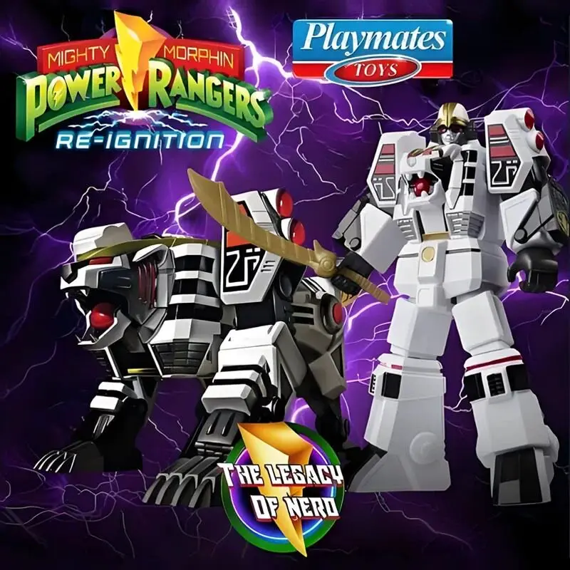 Playmates Toys Power Rangers White Tiger Zord Deformable Mecha Robot Combinable Action Figure Adult Collectible Battle Toy
Playmates Toys Power Rangers White Tiger Zord Deformable Mecha Robot Combinable Action Figure Adult Collectible Battle Toy