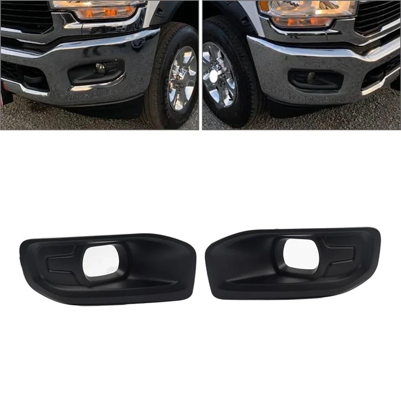 NEW-For Dodge Ram 2500 3500 4500 5500 2019-2024 Compatible 1 Pair Fog Lamp Frame Bezel Cover Kit 68449341AA Fog Light Lamp 
NEW-For Dodge Ram 2500 3500 4500 5500 2019-2024 Compatible 1 Pair Fog Lamp Frame Bezel Cover Kit 68449341AA Fog Light Lamp