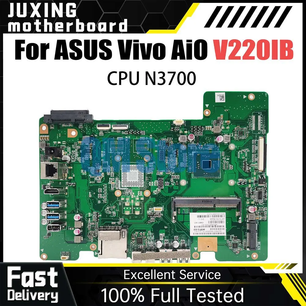 Laptop Motherboard For ASUS V220IB Notebook Mainboard With N3700 CPU Systemboard 100% Tested OK
Laptop Motherboard For ASUS V220IB Notebook Mainboard With N3700 CPU Systemboard 100% Tested OK