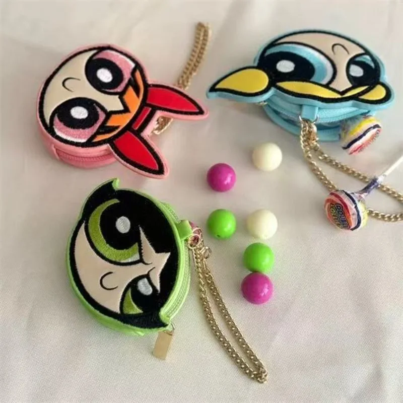 Kawaii Anime The Powerpuff and Girls Series Embroidery Coin Purse Cute Cartoon Character Creativity Mini Storage Bag Keychain
Kawaii Anime The Powerpuff and Girls Series Embroidery Coin Purse Cute Cartoon Character Creativity Mini Storage Bag Keychain