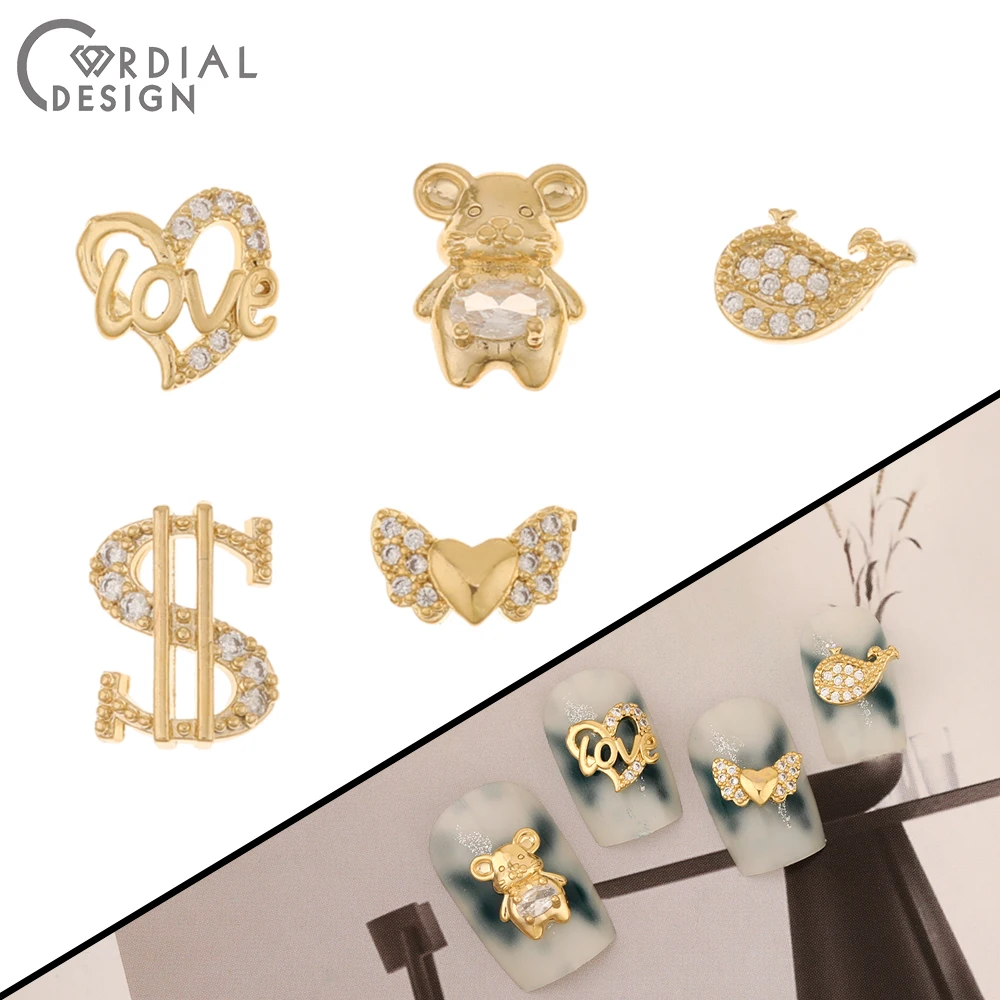 Cordial Design 50Pcs Cubic Zircon/Multi shap/DIY Fingernail Accessories/Genuine Gold Plating/Jewelry Findings Components
Cordial Design 50Pcs Cubic Zircon/Multi shap/DIY Fingernail Accessories/Genuine Gold Plating/Jewelry Findings Components
