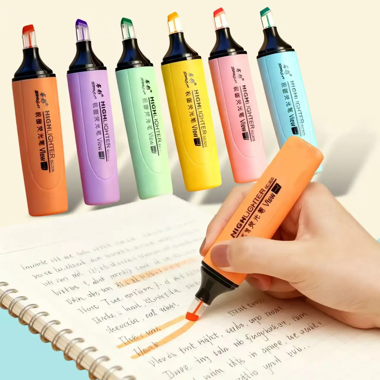 6PCS 360° Rotating Clear Tip Highlighters – Perfect for Detailed Note Marking, Adult Coloring Books & Home Organization Tasks
6PCS 360° Rotating Clear Tip Highlighters – Perfect for Detailed Note Marking, Adult Coloring Books & Home Organization Tasks