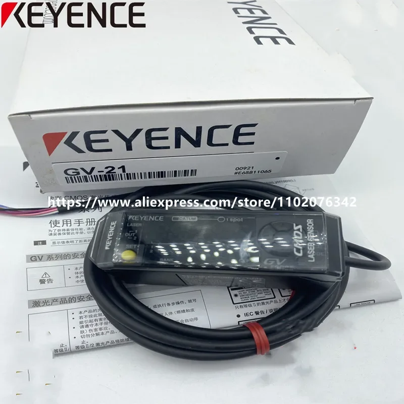 Новый оригинальный цифровой лазерный объем Keyence GV-21 GV-21P GV-22 GV-22P
Новый оригинальный цифровой лазерный объем Keyence GV-21 GV-21P GV-22 GV-22P
