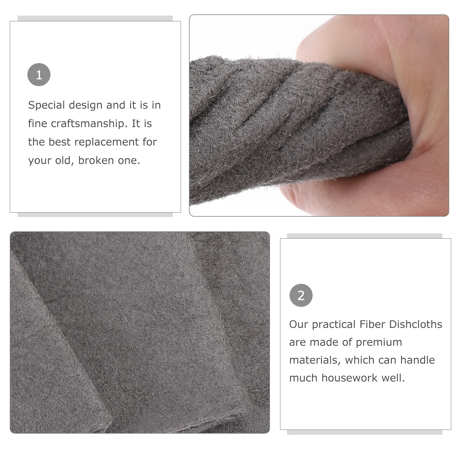 3Pcs Fiber Dishcloth Kitchen Dish Towels Super Absorbent Multipurpose Cleaning Cloth Oil Water Absorption for Home Use
3Pcs Fiber Dishcloth Kitchen Dish Towels Super Absorbent Multipurpose Cleaning Cloth Oil Water Absorption for Home Use