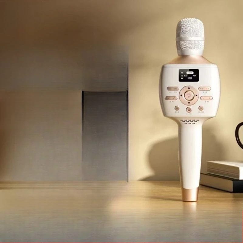 Microphone stereo sound card integrated microphone family Karaoke wireless live broadcast
Microphone stereo sound card integrated microphone family Karaoke wireless live broadcast