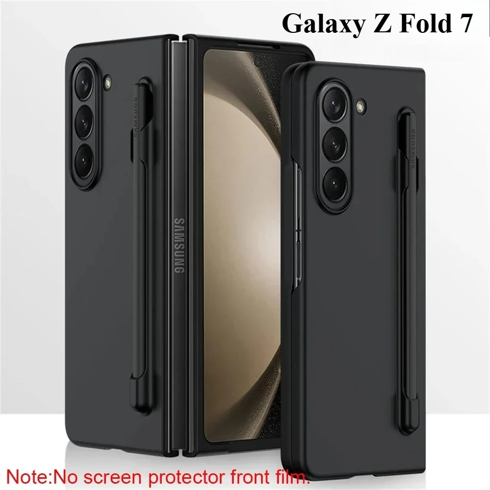 Ultra Thin Phone Case for Samsung Galaxy Z Fold 7 6 5 4 3 with Stylus Pen Slot Stand Plastic Fold Shockproof Protect Hard Cover
Ultra Thin Phone Case for Samsung Galaxy Z Fold 7 6 5 4 3 with Stylus Pen Slot Stand Plastic Fold Shockproof Protect Hard Cover