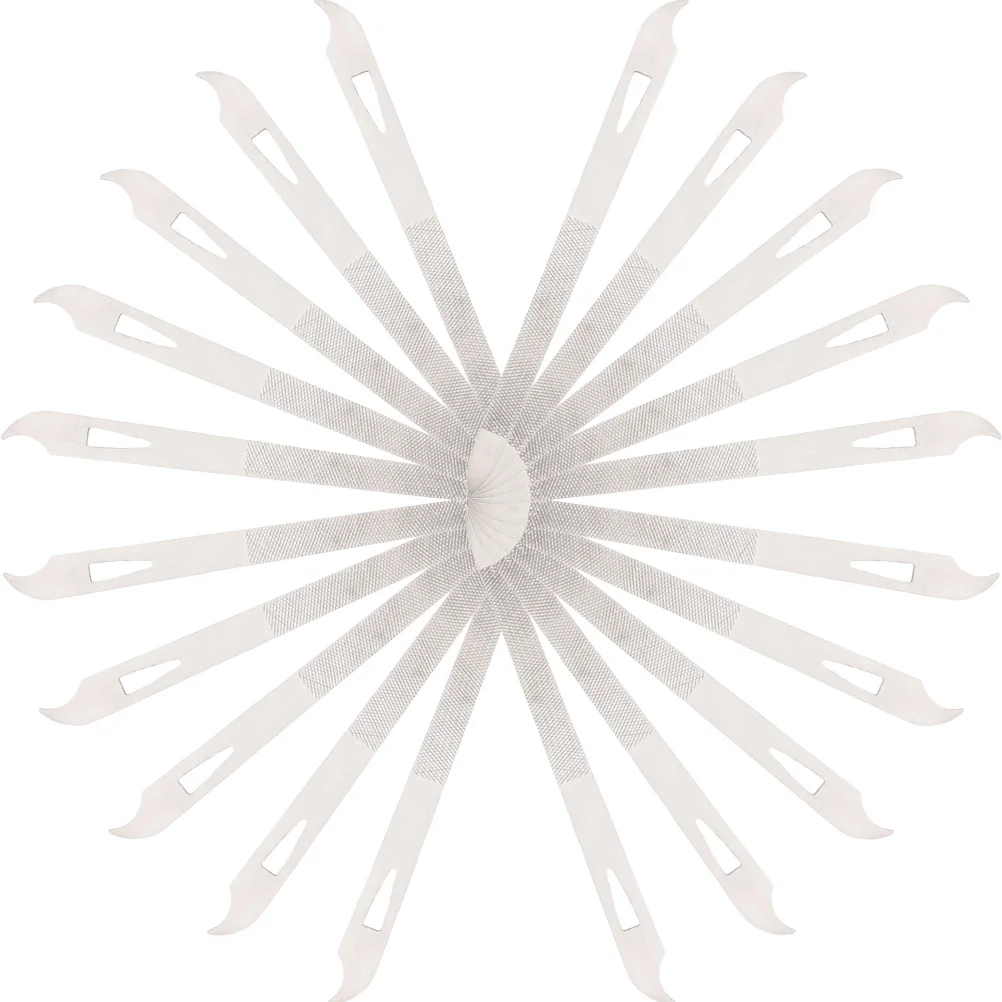 20Pcs Nail Files Reusable Metal Manicure Tools for Filing Shaping Polishing Nails Portable Nail Art Supplies for Women
20Pcs Nail Files Reusable Metal Manicure Tools for Filing Shaping Polishing Nails Portable Nail Art Supplies for Women