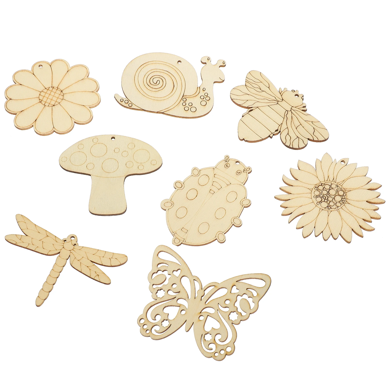 80pcs Blank Wood Piece Unfinished Spring Cutouts Craft Decoration Wooden Flower Slices Home nament Projects Wooden
80pcs Blank Wood Piece Unfinished Spring Cutouts Craft Decoration Wooden Flower Slices Home nament Projects Wooden
