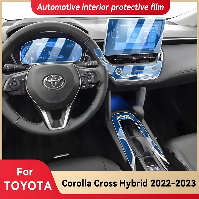 For TOYOTA Corolla Cross Hybrid 2023 2022 TPU Car Gearbox Air Panel Dashboard Gps Navigation Screen Anti-scratch Protective Film
For TOYOTA Corolla Cross Hybrid 2023 2022 TPU Car Gearbox Air Panel Dashboard Gps Navigation Screen Anti-scratch Protective Film