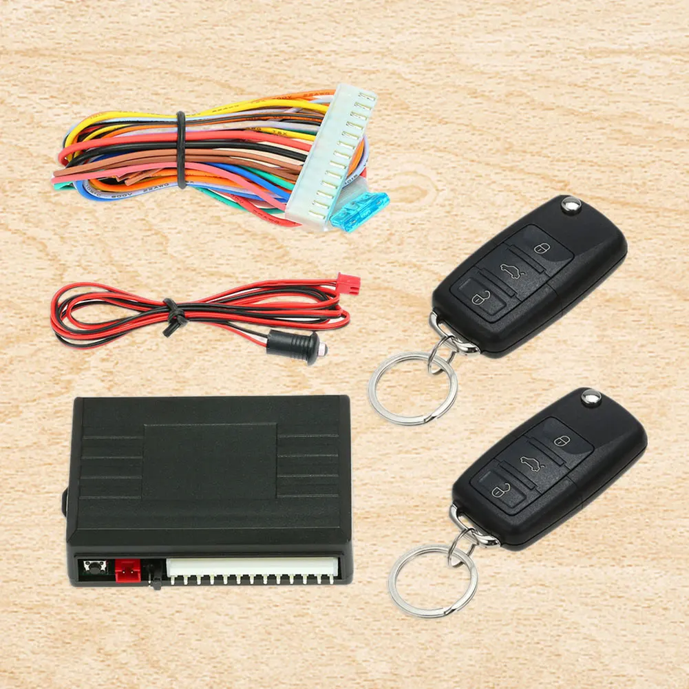 Keyless Entry System DIY Universal Auto Remote Central Kit 433.92MHz Keyless Lock System Car System Car Alarm System
Keyless Entry System DIY Universal Auto Remote Central Kit 433.92MHz Keyless Lock System Car System Car Alarm System