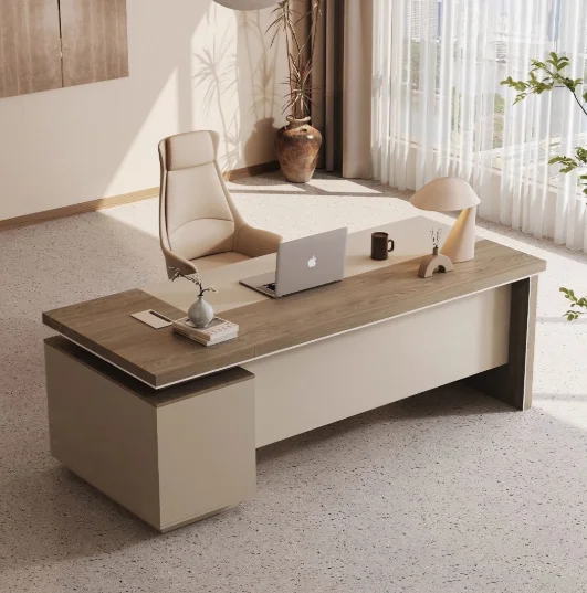 #Contemporary Luxury Boss Desk And Chair Combination Simple Modern Office Furniture For Supervisor Manager President
#Contemporary Luxury Boss Desk And Chair Combination Simple Modern Office Furniture For Supervisor Manager President