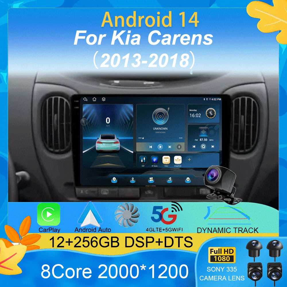 Android 14 Car Radio for Kia Carens 2013 2014 2015 2016 2017 2018 Car Radio Multimedia Video Player Navigation GPS Autoradio Aud
Android 14 Car Radio for Kia Carens 2013 2014 2015 2016 2017 2018 Car Radio Multimedia Video Player Navigation GPS Autoradio Aud