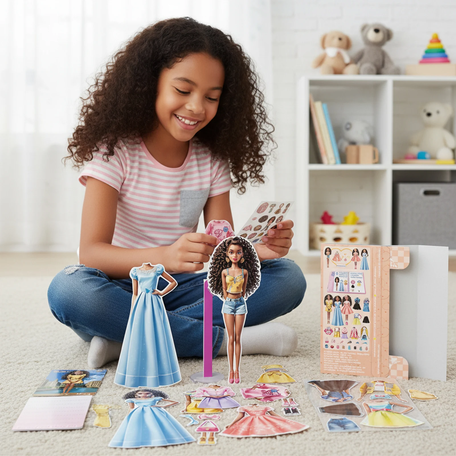 Магнитные наклейки для переодевания для детей, тематика принцесс, развивающая игрушка для самостоятельного творчества с английскими надписями
Магнитные наклейки для переодевания для детей, тематика принцесс, развивающая игрушка для самостоятельного творчества с английскими надписями