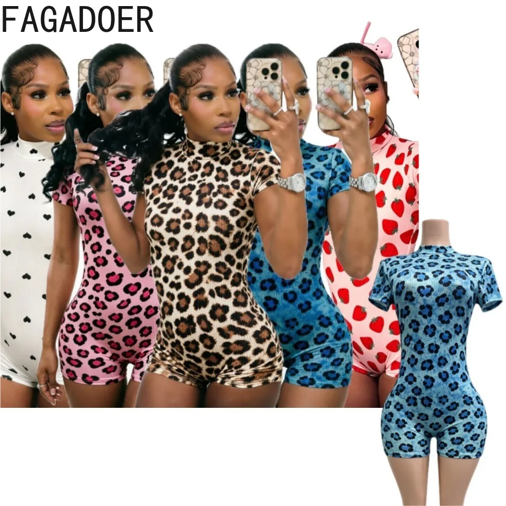 FAGADOER Sexy Backless Bodycon Romper 2026 Trendy Cute Girl Leopard Bandage Hollow Jumpsuits Summer Streetwear Club Playsuits
FAGADOER Sexy Backless Bodycon Romper 2026 Trendy Cute Girl Leopard Bandage Hollow Jumpsuits Summer Streetwear Club Playsuits