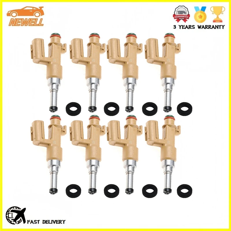 8pcs 23250-0S020 23209-0S020 23209-39165 23250-38040 Fuel injector For Toyota Tundra Sequoia 5.7L V8 23209-38040 23209-09150
8pcs 23250-0S020 23209-0S020 23209-39165 23250-38040 Fuel injector For Toyota Tundra Sequoia 5.7L V8 23209-38040 23209-09150