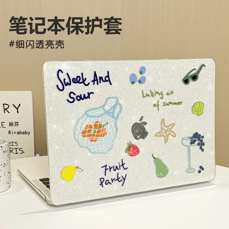 Cartoon Fruit Glitter Laptop Case For Macbook Neo A3404 New Air Pro 13 14 15 16 M1 M2 M3 M4 M5 Chip For MacBook Protective Cover
Cartoon Fruit Glitter Laptop Case For Macbook Neo A3404 New Air Pro 13 14 15 16 M1 M2 M3 M4 M5 Chip For MacBook Protective Cover