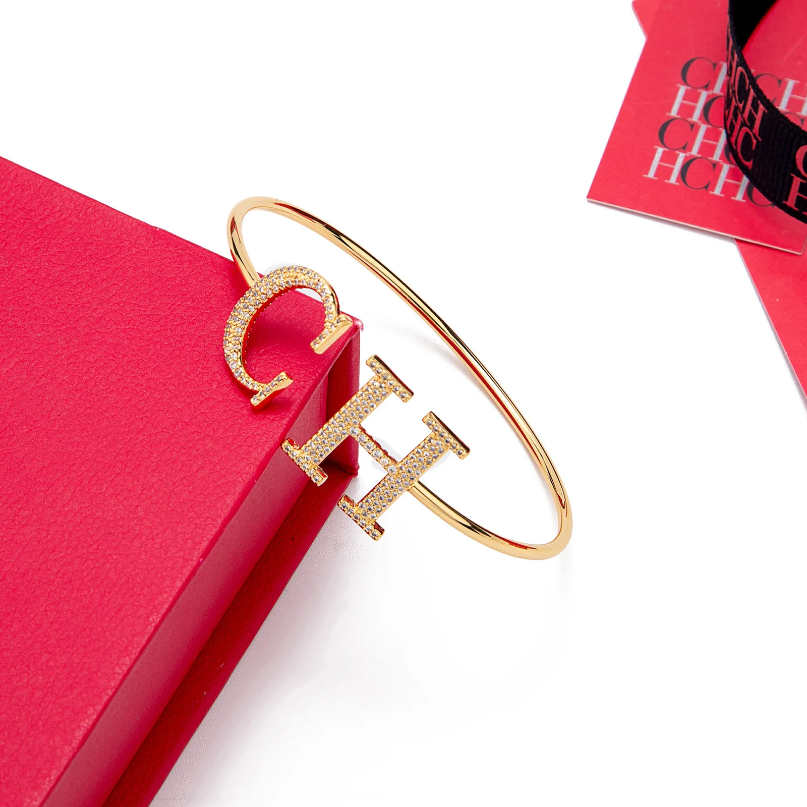 CH New Arrival Bracelet with Letter Zirconia Comfortable Material Christmas & Birthday Gift
CH New Arrival Bracelet with Letter Zirconia Comfortable Material Christmas & Birthday Gift