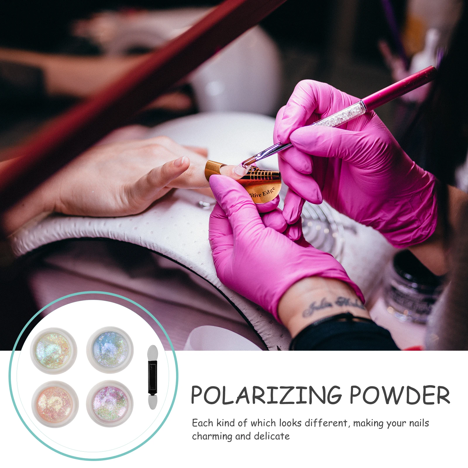 4pcs Glitter Ornament Exquisite Delicate Decoration Diy Manicure Decors Art Accessories Women Nail Decorative Powder Nail Art
4pcs Glitter Ornament Exquisite Delicate Decoration Diy Manicure Decors Art Accessories Women Nail Decorative Powder Nail Art