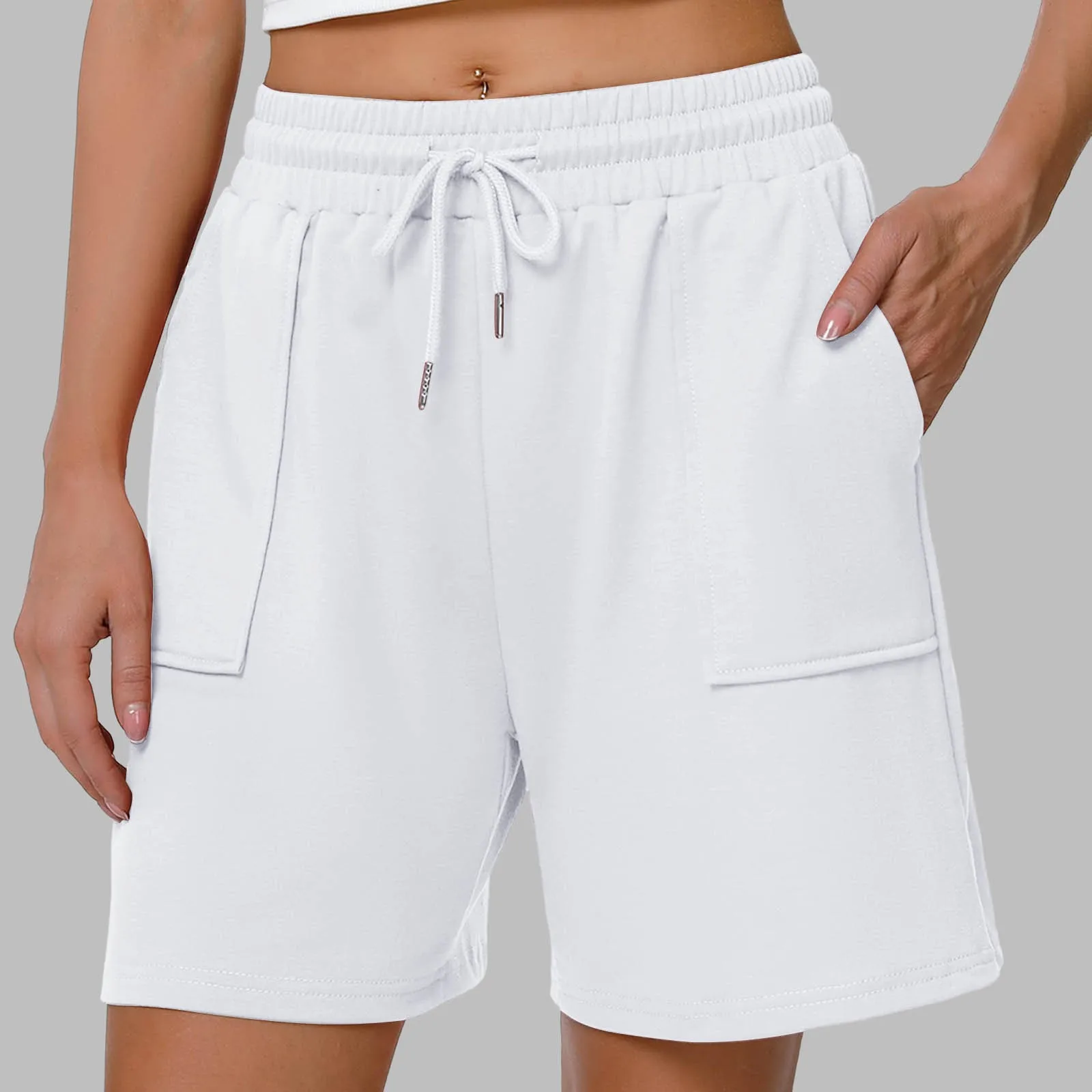 Women'S Sports Trousers High Waist Shorts Women'S Summer Shorty With Pockets Drawstring Leisure Shorts Quick Dry Workout Shorts
Women'S Sports Trousers High Waist Shorts Women'S Summer Shorty With Pockets Drawstring Leisure Shorts Quick Dry Workout Shorts