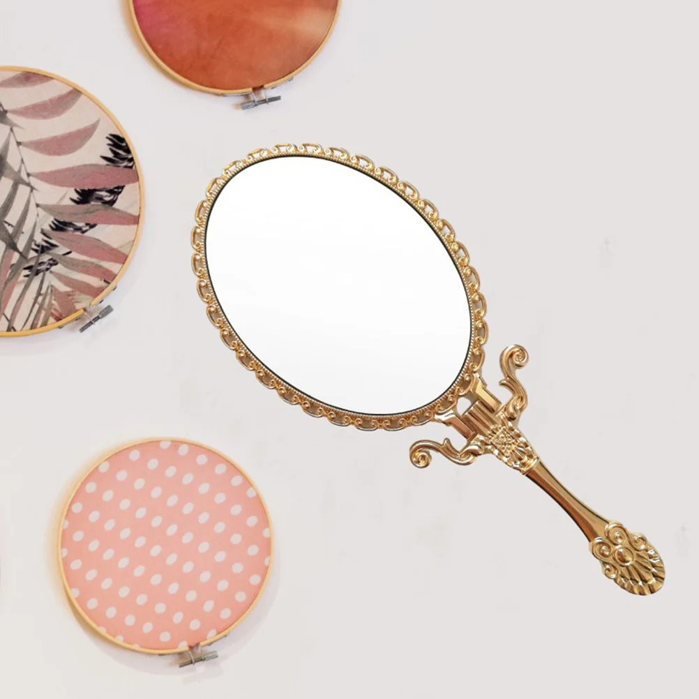 1Pcs Portable Makeup Mirror Handheld Mirror Retro Style High Quality Reflective Surface Smooth Finish for Flawless
1Pcs Portable Makeup Mirror Handheld Mirror Retro Style High Quality Reflective Surface Smooth Finish for Flawless