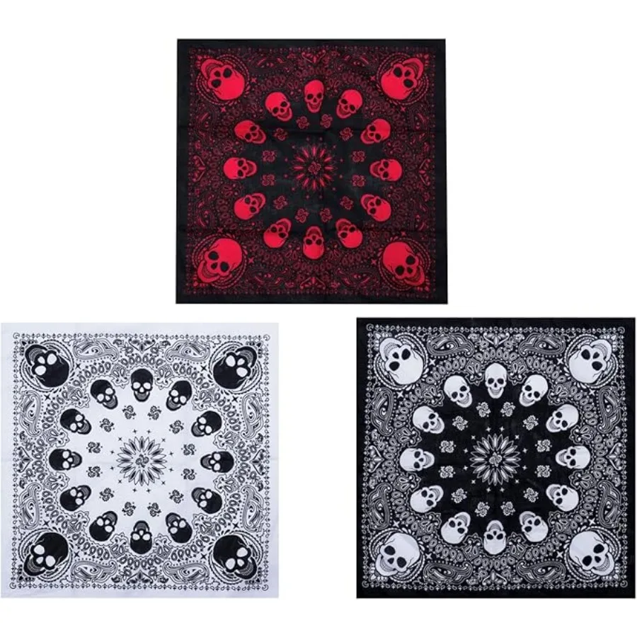 3pcs Men's Retro Bandana Scarf Stylish Paisley Pocket Squares Tie Dye Cowboy Wraps Headwraps for Hip Hop
3pcs Men's Retro Bandana Scarf Stylish Paisley Pocket Squares Tie Dye Cowboy Wraps Headwraps for Hip Hop