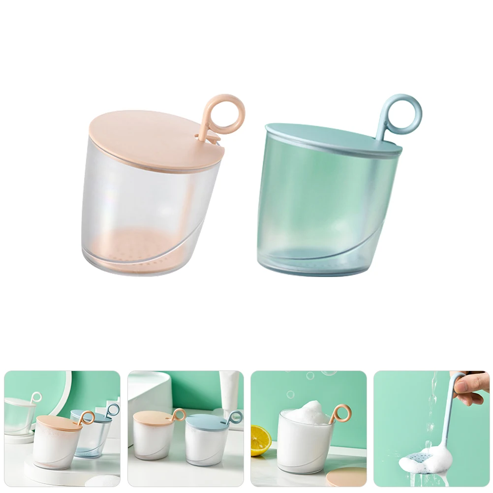 2 pcs Portable Face Cleanser Bubble Maker Maker Washing Face Cup for Travel Home Manual Cleanser Generator
2 pcs Portable Face Cleanser Bubble Maker Maker Washing Face Cup for Travel Home Manual Cleanser Generator