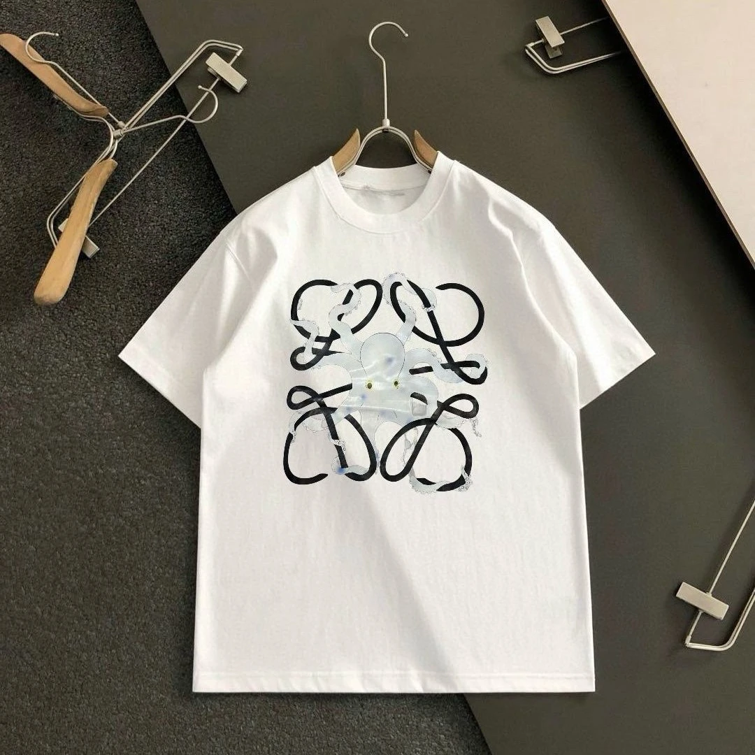 New Street Octopus Short Sleeve Summer Comfort Fashion Trend Graphic T-Shirt Printed Men's and Women's Loose Round Neck Top
New Street Octopus Short Sleeve Summer Comfort Fashion Trend Graphic T-Shirt Printed Men's and Women's Loose Round Neck Top