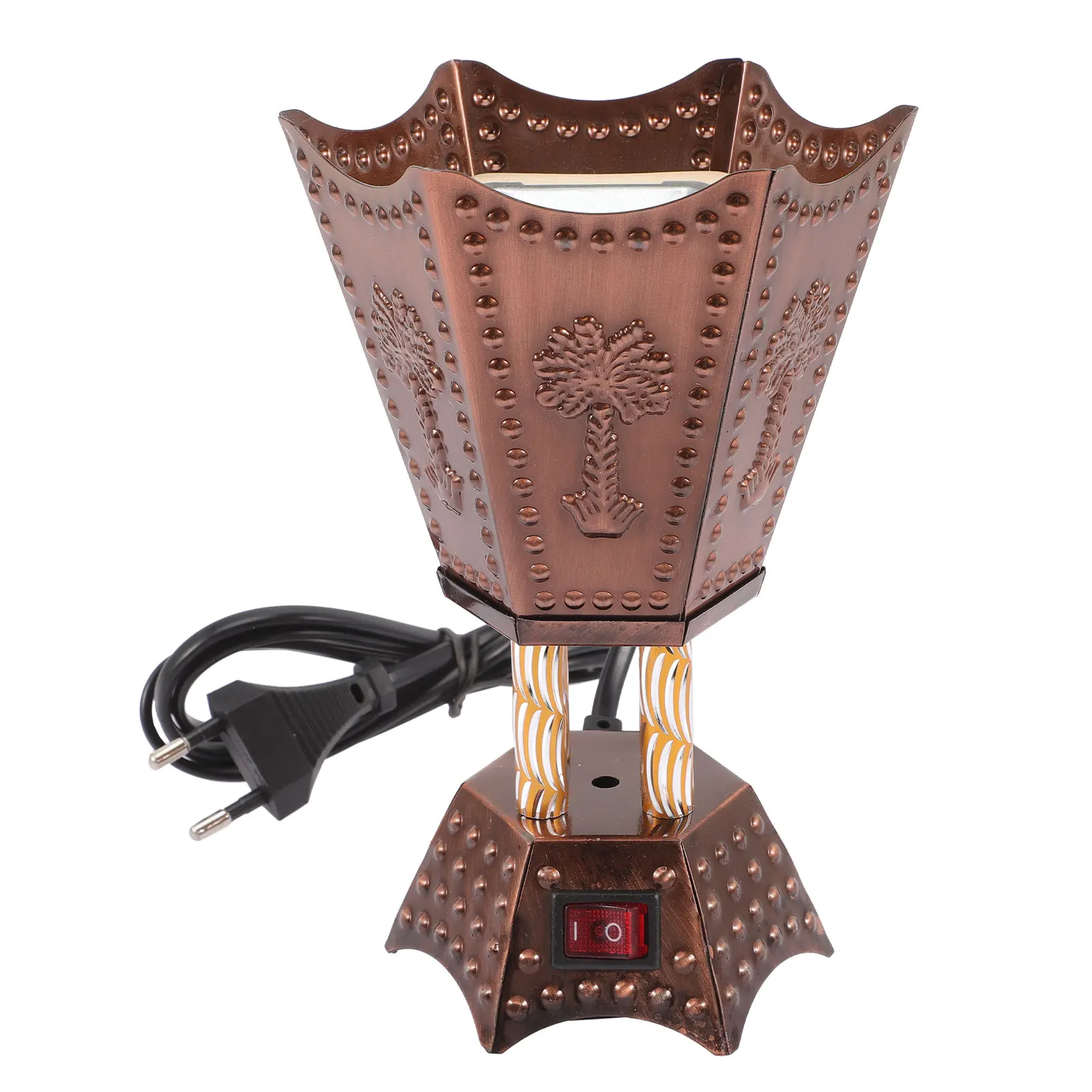 Incense Burner Electric Censer Table Ornament Plug in Metal Holder Portable Aroma Burner for Home Vintage Retro Decorative
Incense Burner Electric Censer Table Ornament Plug in Metal Holder Portable Aroma Burner for Home Vintage Retro Decorative