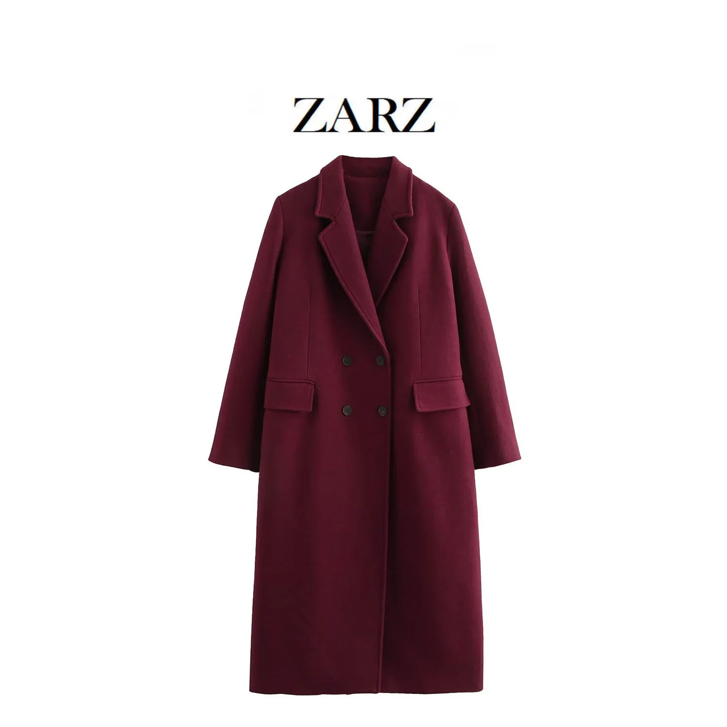 ZARZ Faionable Mixed Media Coat Ele Artistic Sle Silk Fabric Hooded Medium Thin Long Length for Young Women
ZARZ Faionable Mixed Media Coat Ele Artistic Sle Silk Fabric Hooded Medium Thin Long Length for Young Women