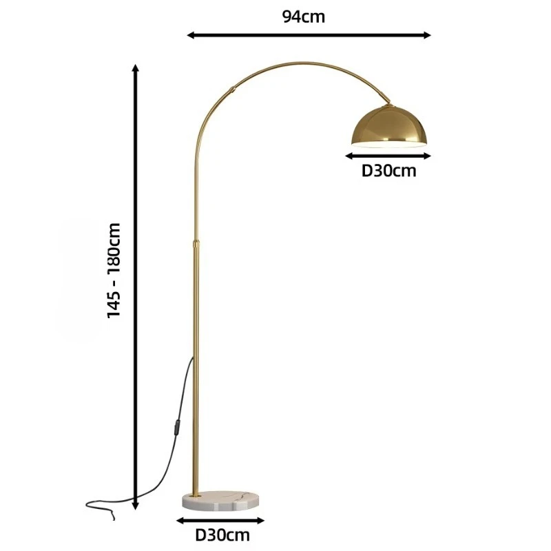 Торшер в стиле ар-деко — гальваническое U-образное мраморное основание с регулируемой высотой 360° ° поворотный минимализм
Торшер в стиле ар-деко — гальваническое U-образное мраморное основание с регулируемой высотой 360° ° поворотный минимализм