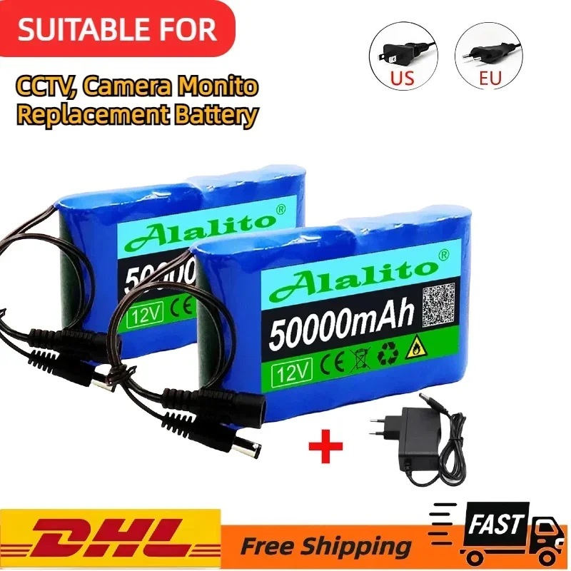 18650 3S2P 12V 50000mAh original rechargeable lithium-ion battery 12.6 V 100Ah CCTV, monitor backup battery
18650 3S2P 12V 50000mAh original rechargeable lithium-ion battery 12.6 V 100Ah CCTV, monitor backup battery