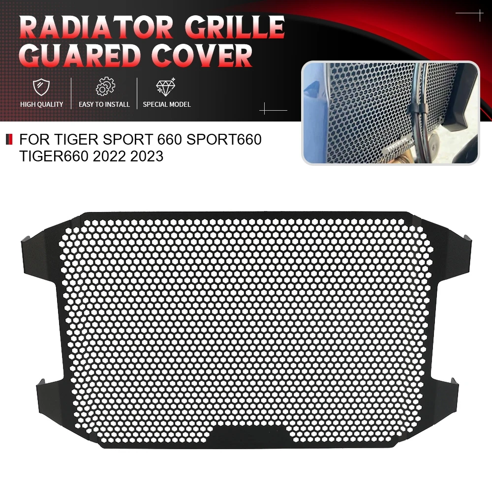 For Tiger Sport 660 Sport660 Tiger660 2022 2023 Motorcycle Accessories Radiator Grille Shield Engine Cooler Protective Guard
For Tiger Sport 660 Sport660 Tiger660 2022 2023 Motorcycle Accessories Radiator Grille Shield Engine Cooler Protective Guard