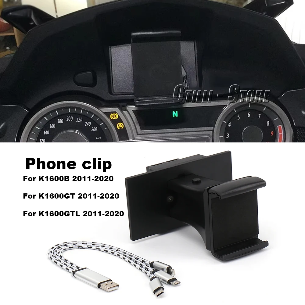 For BMW K1600B K1600GT K1600GTL 2011-2020 New Motorcycle Phone Holder Navigation Phone Shockproof Holder
For BMW K1600B K1600GT K1600GTL 2011-2020 New Motorcycle Phone Holder Navigation Phone Shockproof Holder