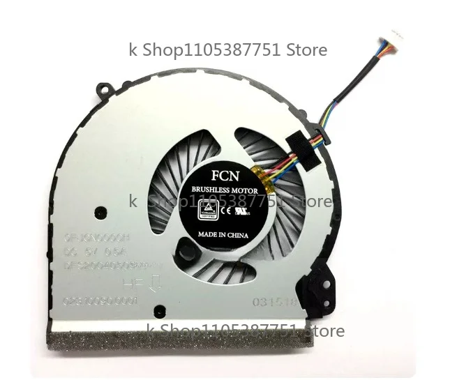 Original New laptop CPU Cooling fan for HP 17-X 17-BS 17-Y 17-E 17-bs061st TPN-M121 DFS200505050T 926724-001
Original New laptop CPU Cooling fan for HP 17-X 17-BS 17-Y 17-E 17-bs061st TPN-M121 DFS200505050T 926724-001