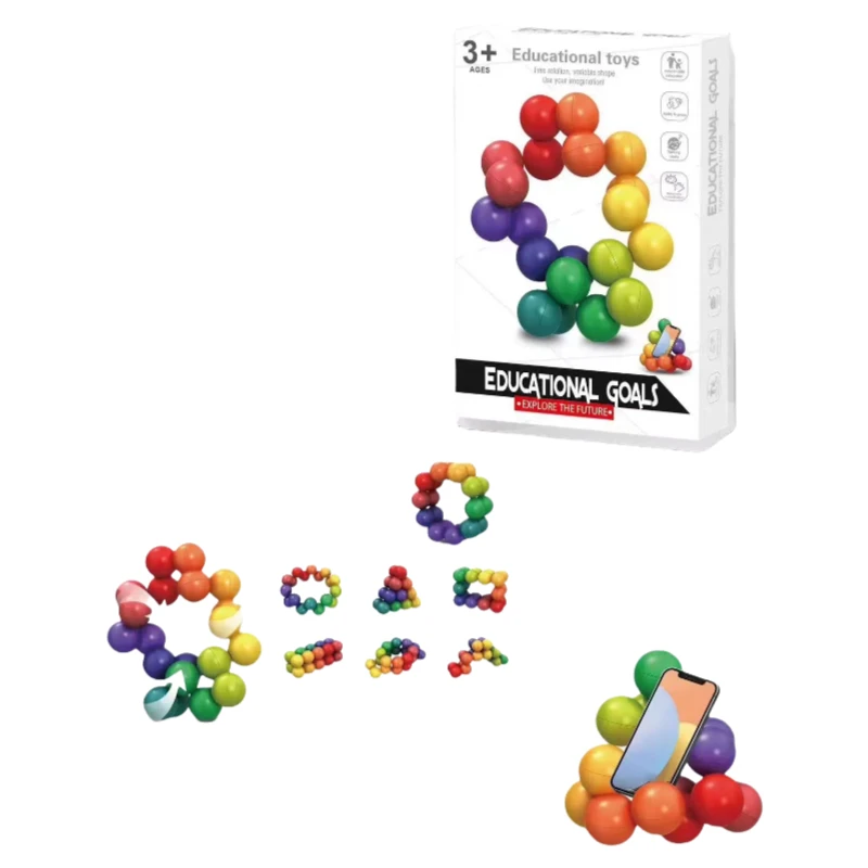 Puzzle and versatile bead decompression ball, 3D decompression magic ball, new and unique toy
Puzzle and versatile bead decompression ball, 3D decompression magic ball, new and unique toy