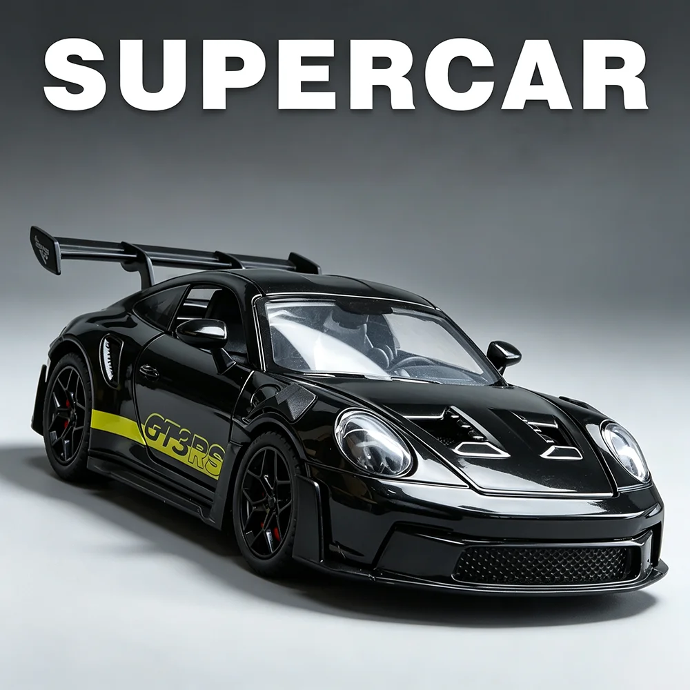 1:32 Porsche 911GT3 RS Miniature Model Alloy Diecast Toy Car Doors Opened Sound Light Pull Back Vehice High Quality Collectibles
1:32 Porsche 911GT3 RS Miniature Model Alloy Diecast Toy Car Doors Opened Sound Light Pull Back Vehice High Quality Collectibles