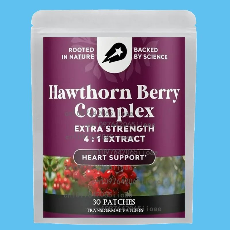 30 Patches Hawthorn Berry Transdermal Patches with Dandelion Vitamin- Heart, Kinney Health Support
30 Patches Hawthorn Berry Transdermal Patches with Dandelion Vitamin- Heart, Kinney Health Support