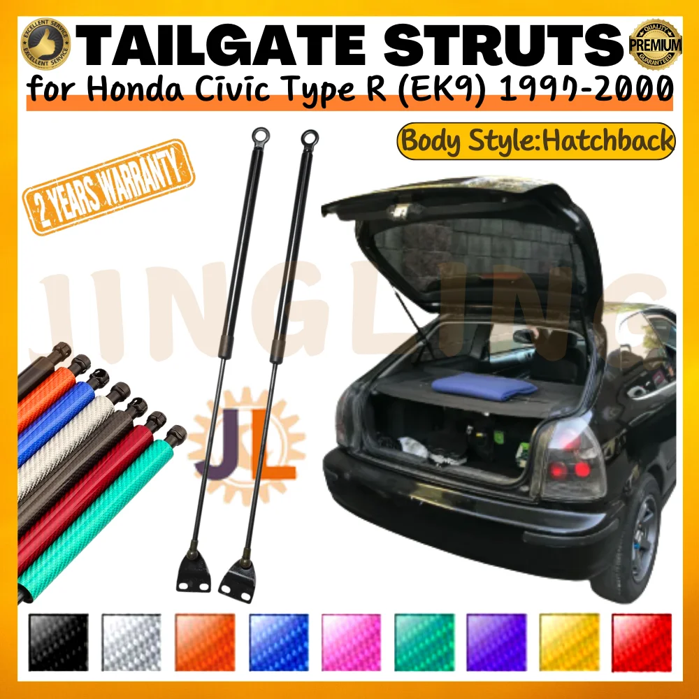 Qty(2) Trunk Struts for Honda Civic Type R (EK9) Hatchback 1997-2000 Rear Tailgate Boot Gas Springs Lift Supports Shock Absorber
Qty(2) Trunk Struts for Honda Civic Type R (EK9) Hatchback 1997-2000 Rear Tailgate Boot Gas Springs Lift Supports Shock Absorber