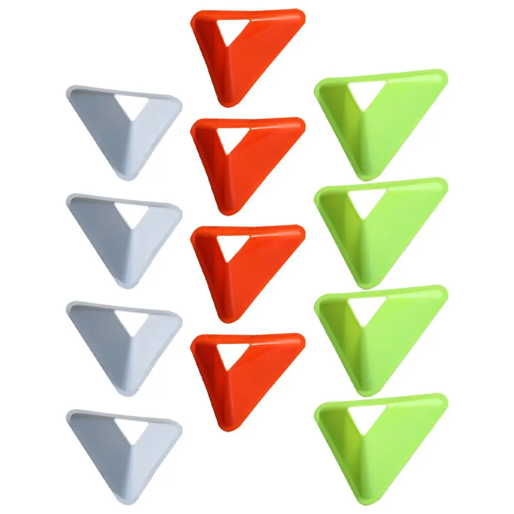 20 Pcs Football Training Discs Soccer Cones Triangle Signs PE Material Durable Sports Accessories Outdoor Activities Practical
20 Pcs Football Training Discs Soccer Cones Triangle Signs PE Material Durable Sports Accessories Outdoor Activities Practical