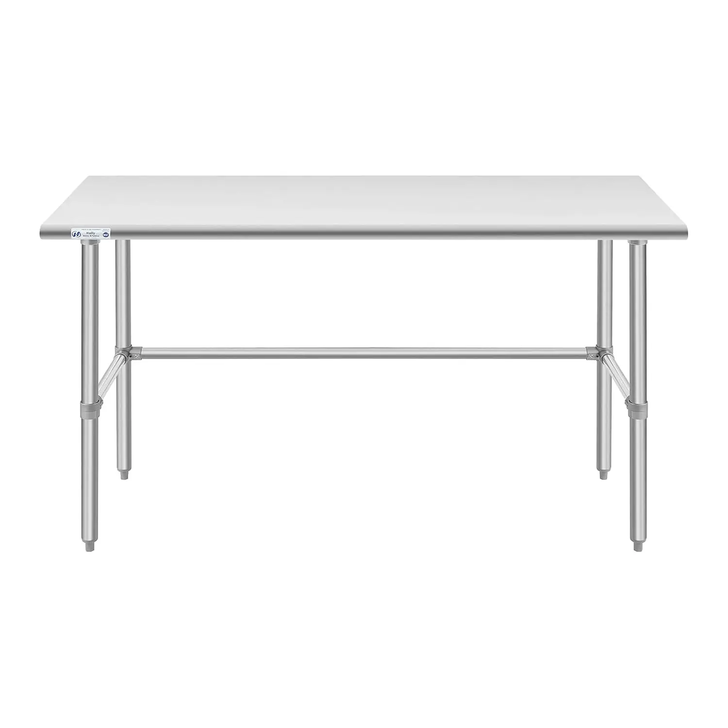 Stainless Steel Prep Table 24x60 Inches Heavy Duty Commercial Work Table with Galvanized Legs for Restaurant Kitchen Home
Stainless Steel Prep Table 24x60 Inches Heavy Duty Commercial Work Table with Galvanized Legs for Restaurant Kitchen Home