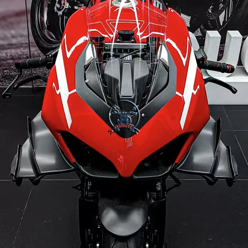 For Ducati Panigale V4 V4S V4R 2018-2022 2021 2020 Motorcycle accessories Four-piece set Fixed wing V4s GP Fixed Winglet Fairing
For Ducati Panigale V4 V4S V4R 2018-2022 2021 2020 Motorcycle accessories Four-piece set Fixed wing V4s GP Fixed Winglet Fairing
