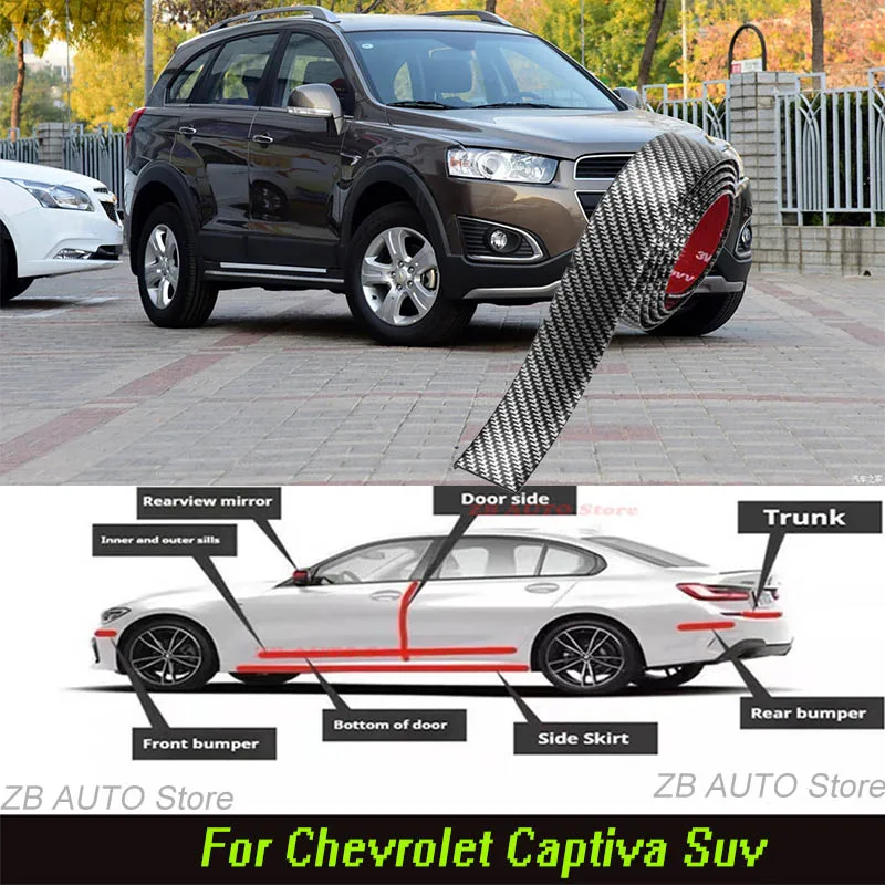 For Chevrolet Captiv suv Strong adhesive bumper strip, front and rear lip side skirts, collision and scratch resistant, suitable
For Chevrolet Captiv suv Strong adhesive bumper strip, front and rear lip side skirts, collision and scratch resistant, suitable