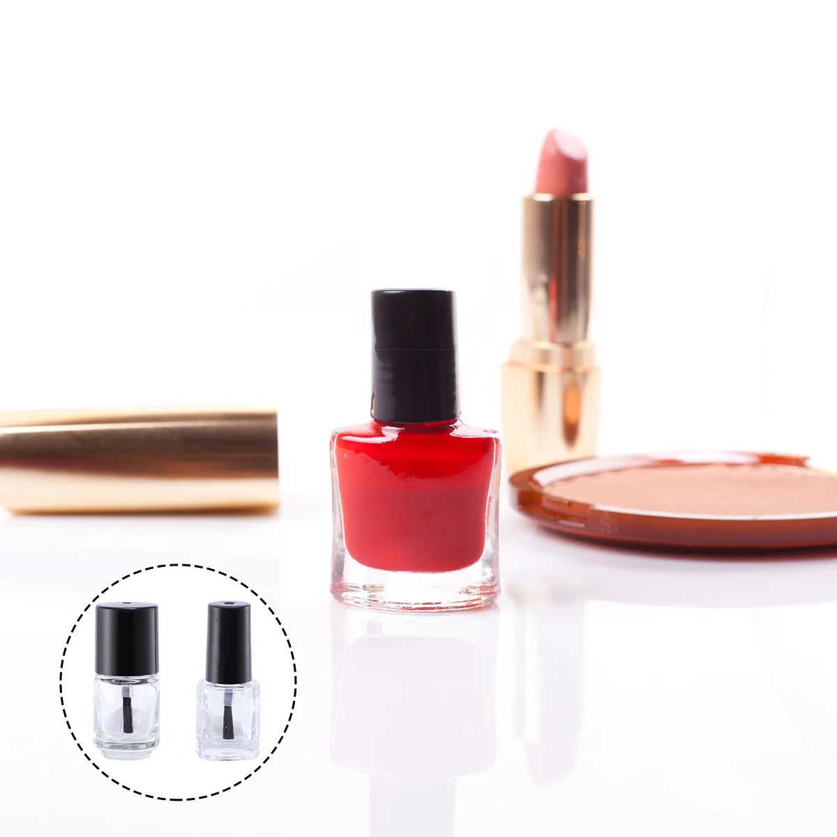 20Pcs Nail Polish Bottles Glass Transparent Mini Empty Bottles for Nail Liquid DIY Repackaging Dropper Brush Applicator
20Pcs Nail Polish Bottles Glass Transparent Mini Empty Bottles for Nail Liquid DIY Repackaging Dropper Brush Applicator