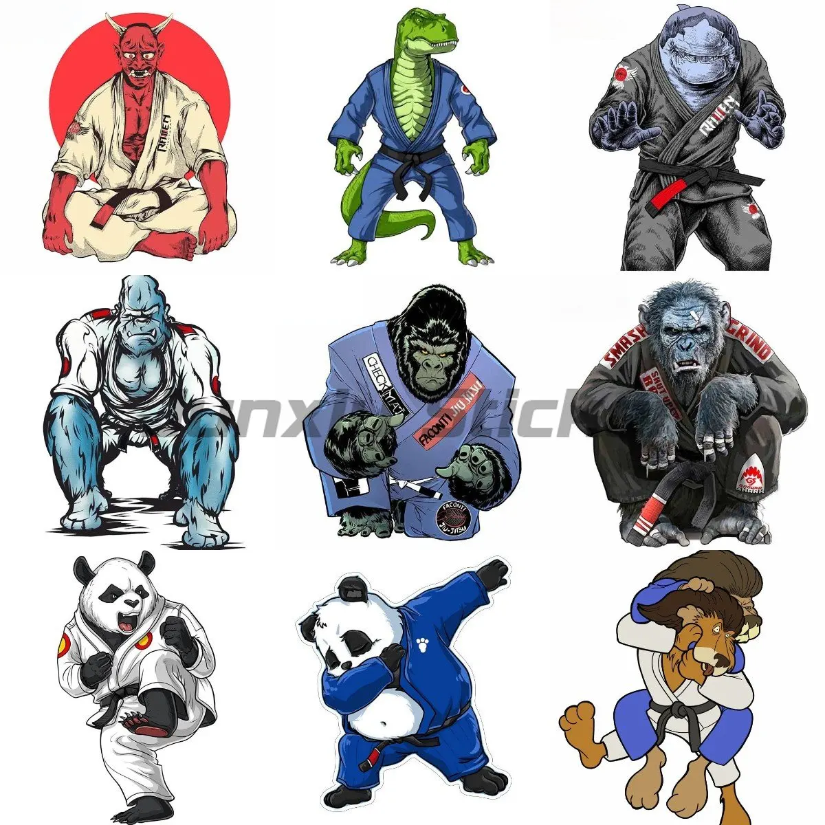 Jiu-Jitsu The Gentle Art of Jiu Jitsu Chimp Monster Blue Vinyl Car Stickers SUV Fine Window Decal Custom Printing Decor
Jiu-Jitsu The Gentle Art of Jiu Jitsu Chimp Monster Blue Vinyl Car Stickers SUV Fine Window Decal Custom Printing Decor