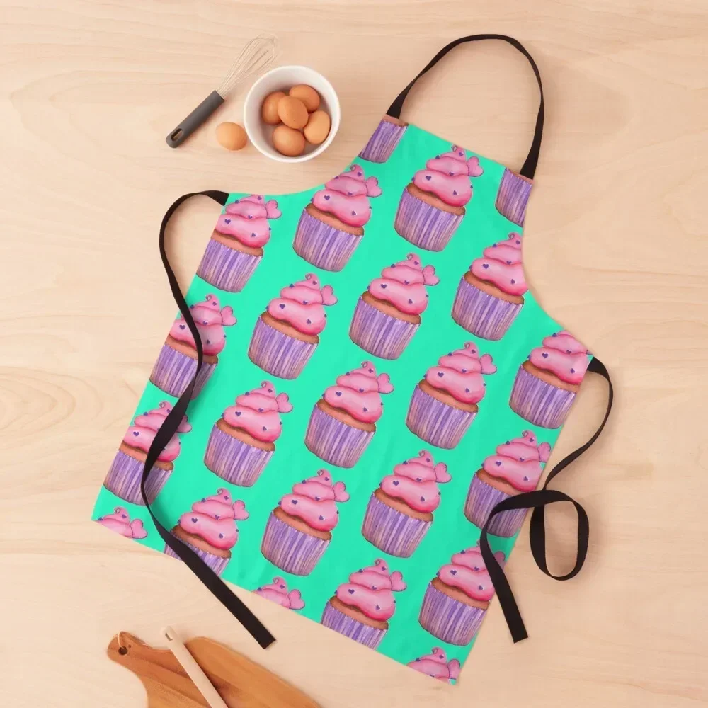 Pink Watercolor Cupcake Apron Women's Dresses kitchen woman Things For The Home Kitchen Front Apron
Pink Watercolor Cupcake Apron Women's Dresses kitchen woman Things For The Home Kitchen Front Apron