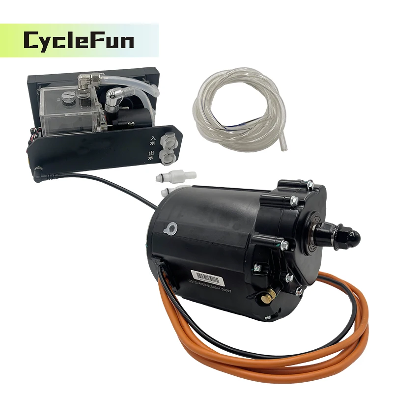QS138 90H 4KW V3 Water Cooling Liquid Cooled Mid Drive Motor with Cooling Kits System For High Power Electric Motorcycle
QS138 90H 4KW V3 Water Cooling Liquid Cooled Mid Drive Motor with Cooling Kits System For High Power Electric Motorcycle