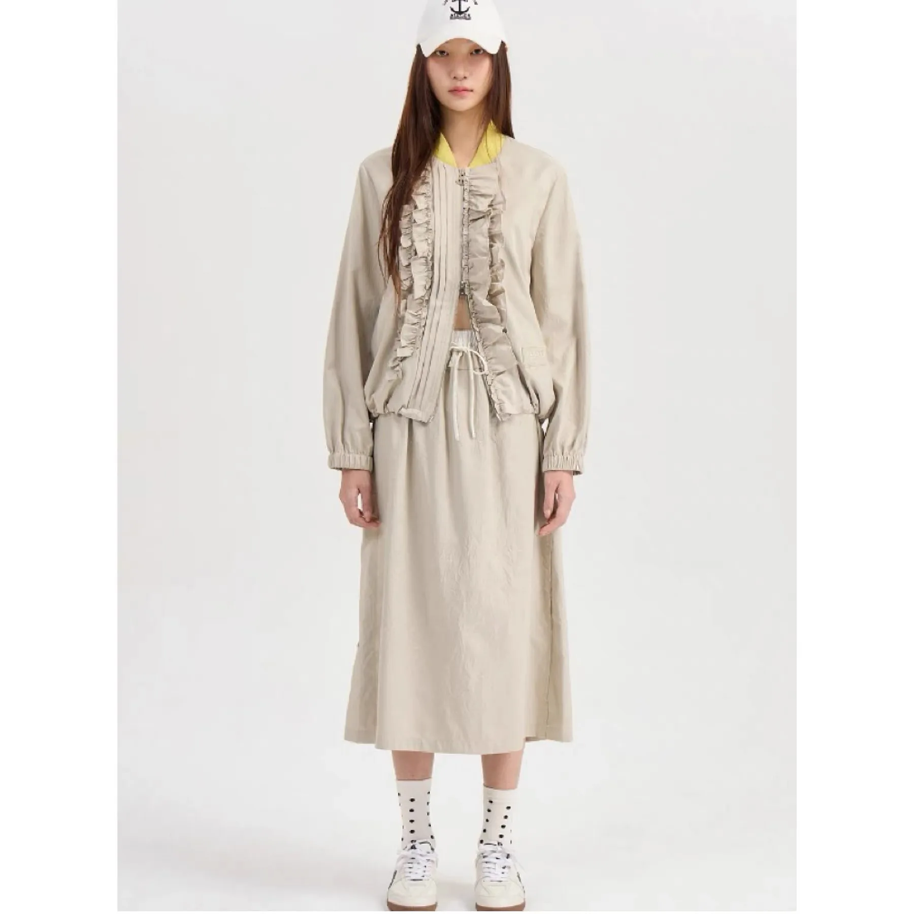 Lemon Cheese LUC26 Spring Anti-Aging Casual Versatile Loose Wood Outerwear Skirt Set Women's Fashion Set Autumn Spring
Lemon Cheese LUC26 Spring Anti-Aging Casual Versatile Loose Wood Outerwear Skirt Set Women's Fashion Set Autumn Spring