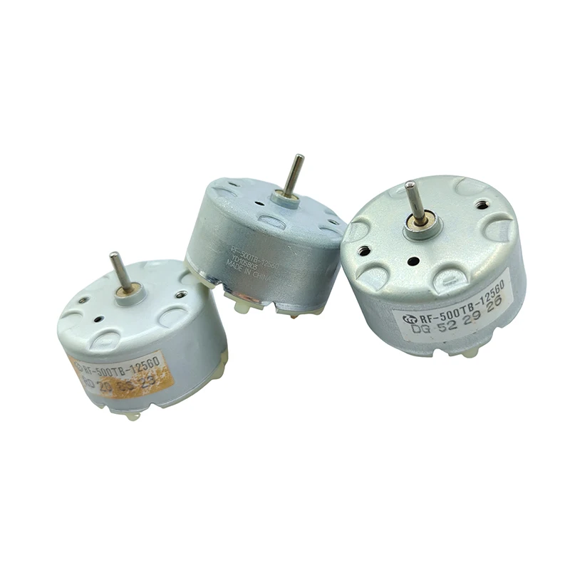 Mabuchi RF-500TB-12560 Mini Micro 500 Motor DC12V Precious Metal Brush 32mm Round Spindle for Precision Applications
Mabuchi RF-500TB-12560 Mini Micro 500 Motor DC12V Precious Metal Brush 32mm Round Spindle for Precision Applications